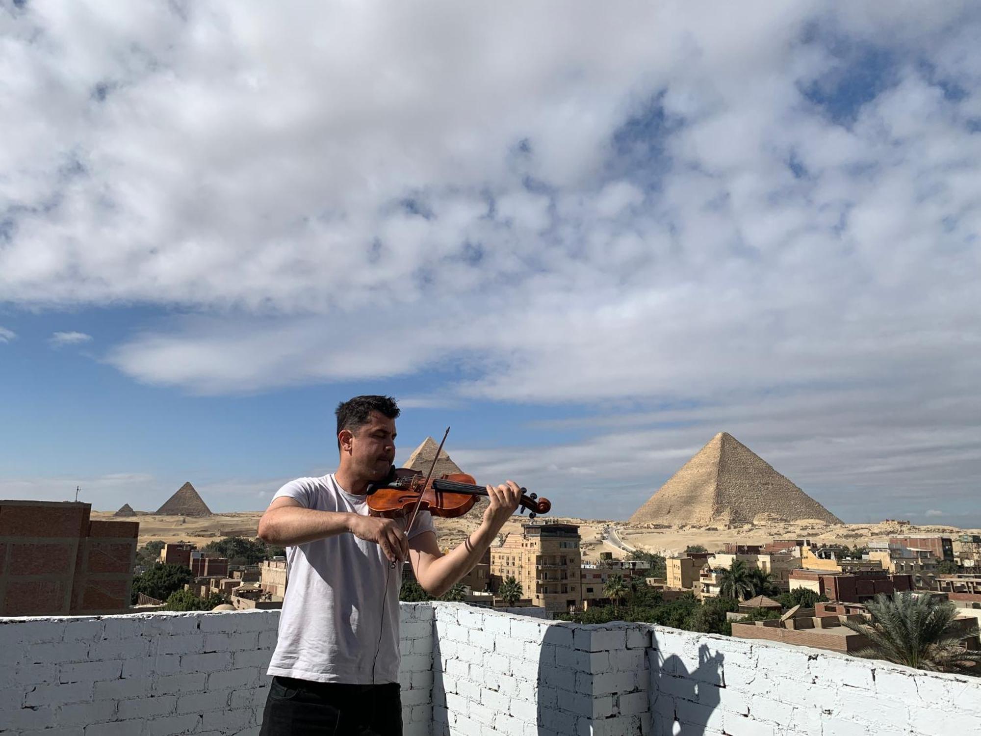 Apartamento Loay Pyramids View El El Cairo Exterior foto