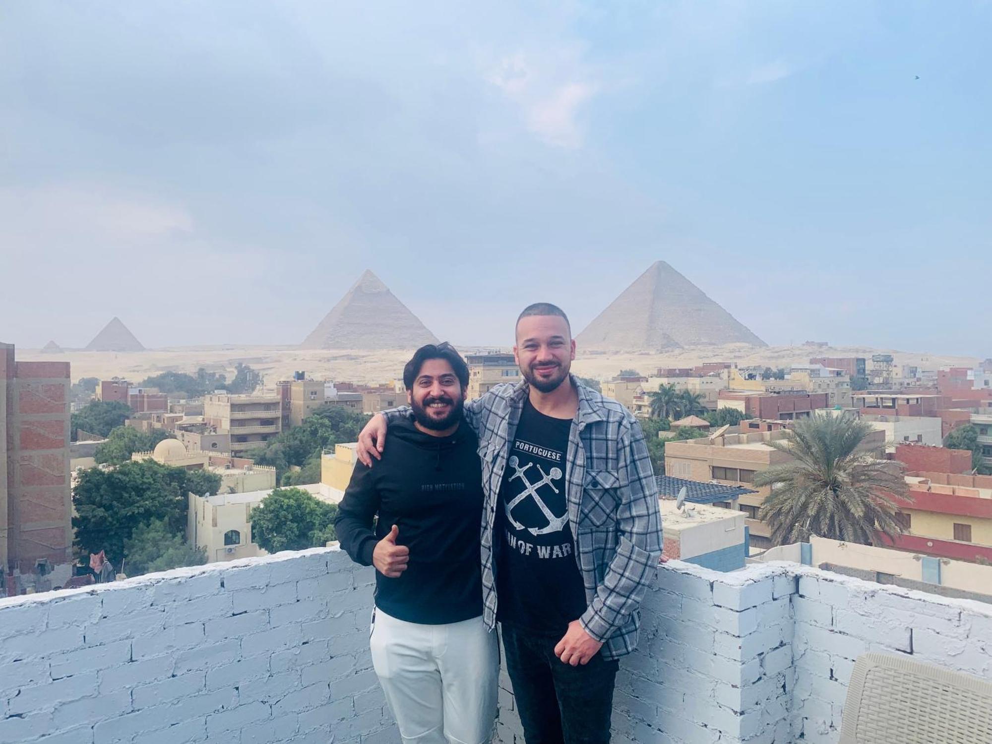 Apartamento Loay Pyramids View El El Cairo Exterior foto