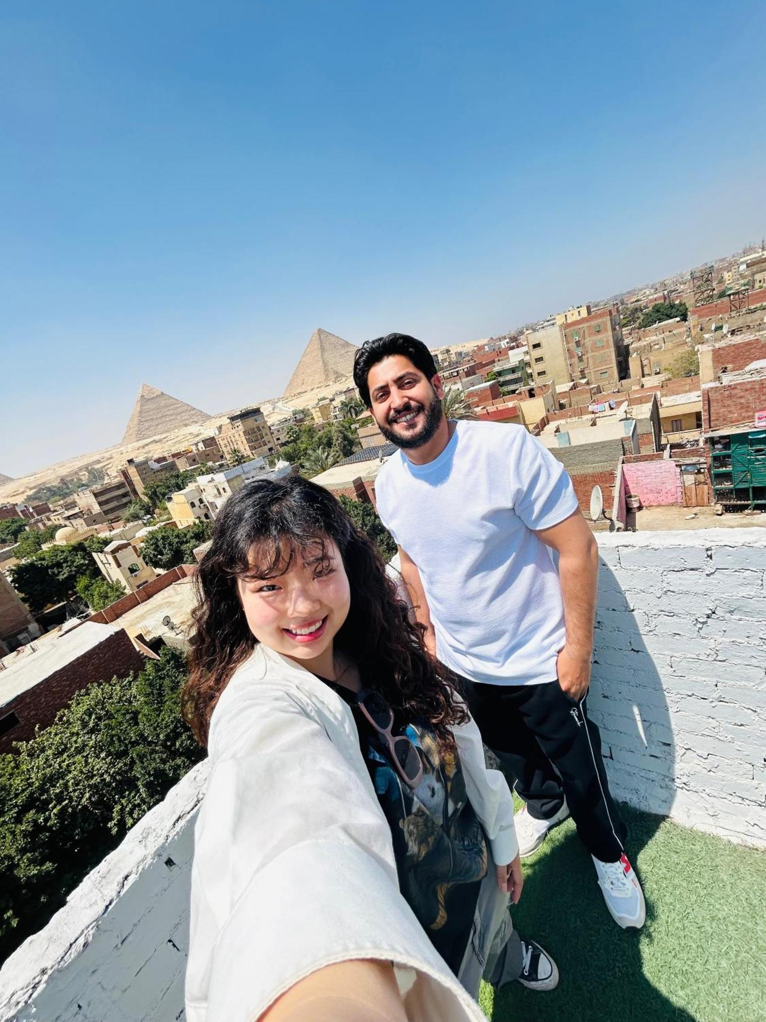 Apartamento Loay Pyramids View El El Cairo Exterior foto