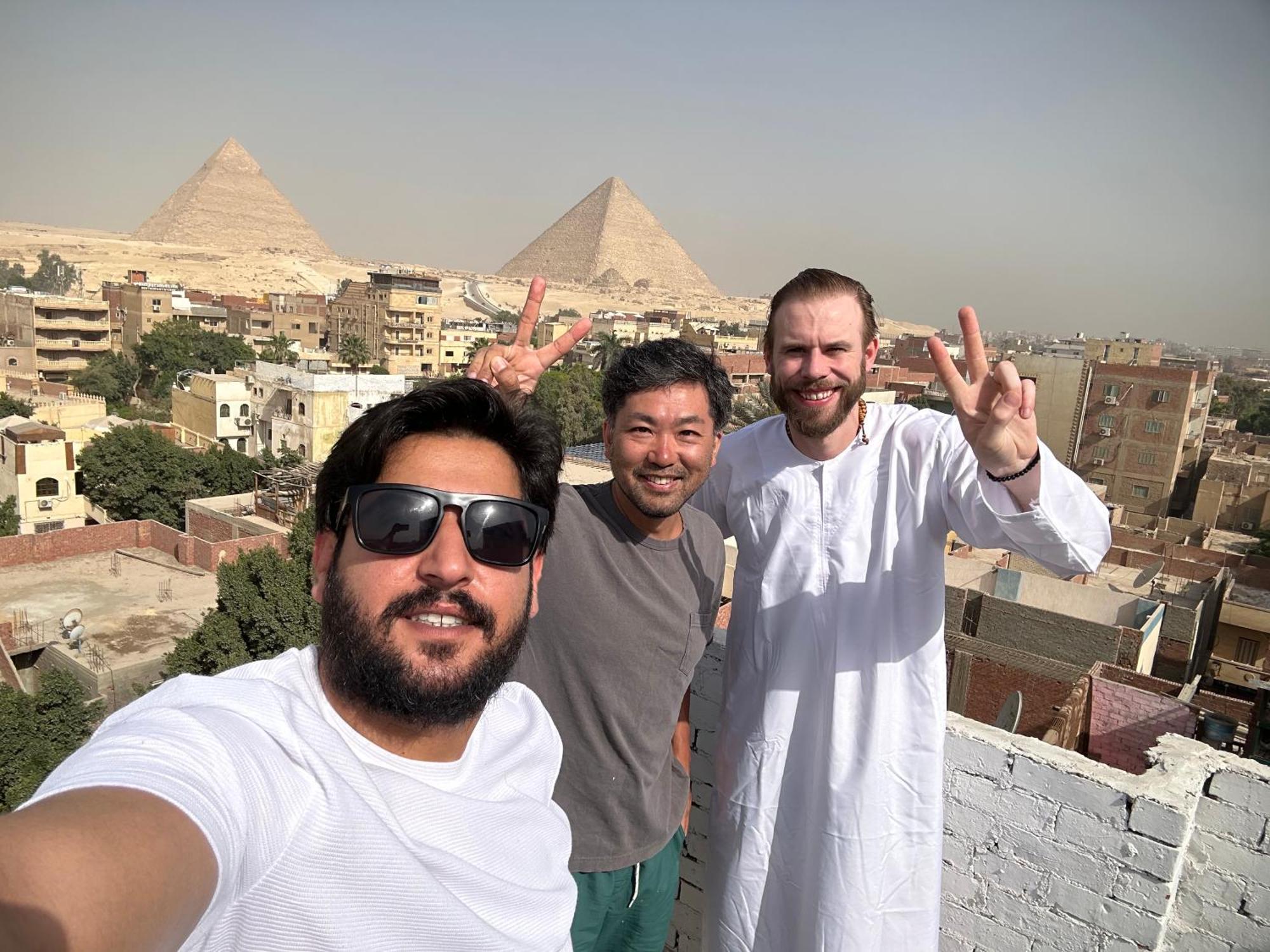 Apartamento Loay Pyramids View El El Cairo Exterior foto