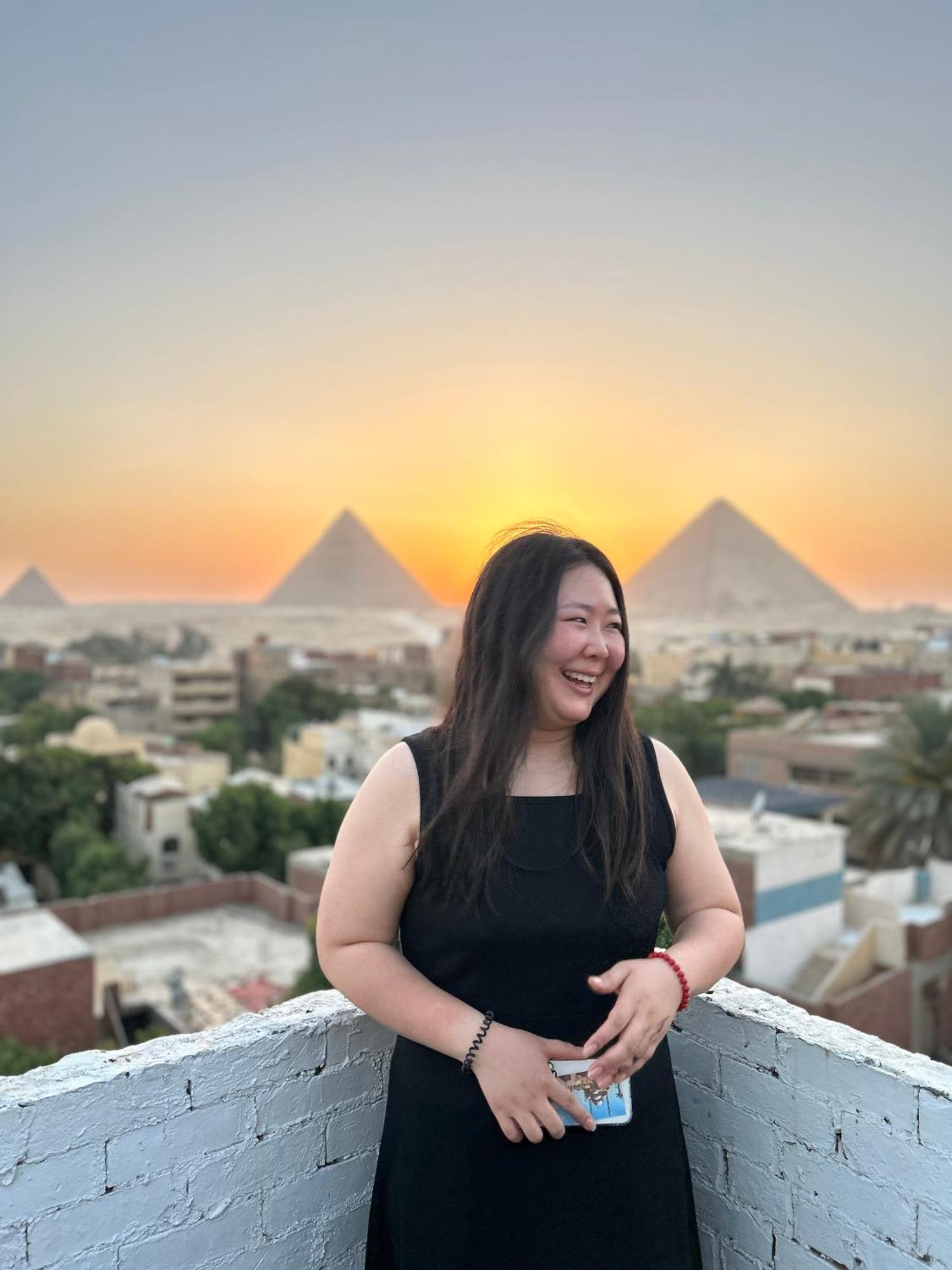 Apartamento Loay Pyramids View El El Cairo Exterior foto