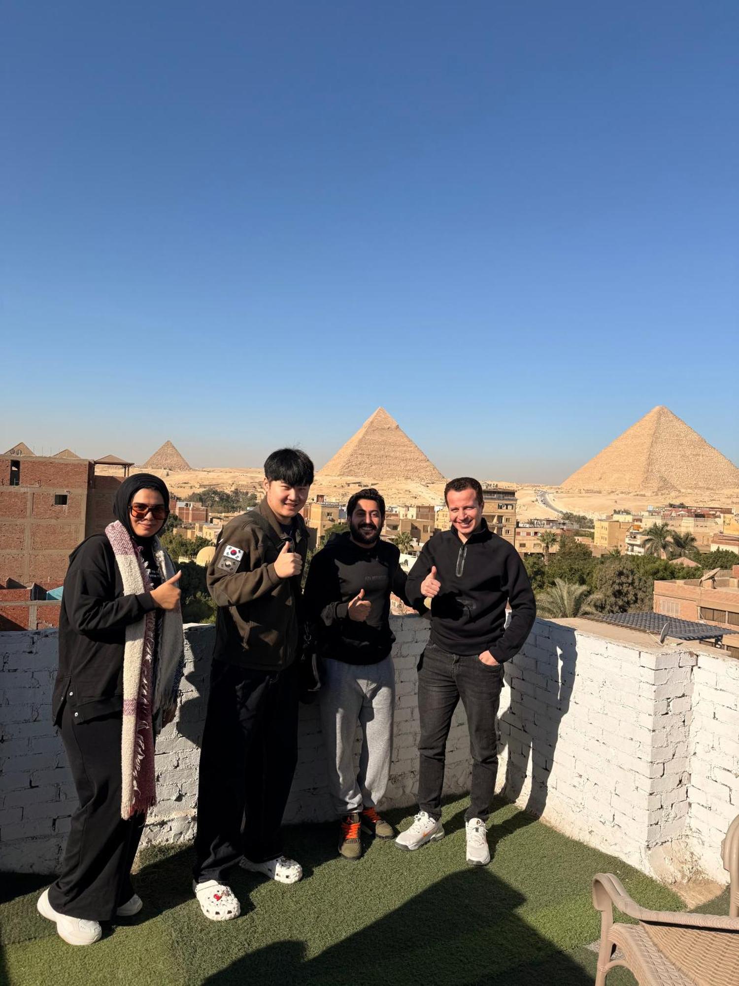 Apartamento Loay Pyramids View El El Cairo Exterior foto